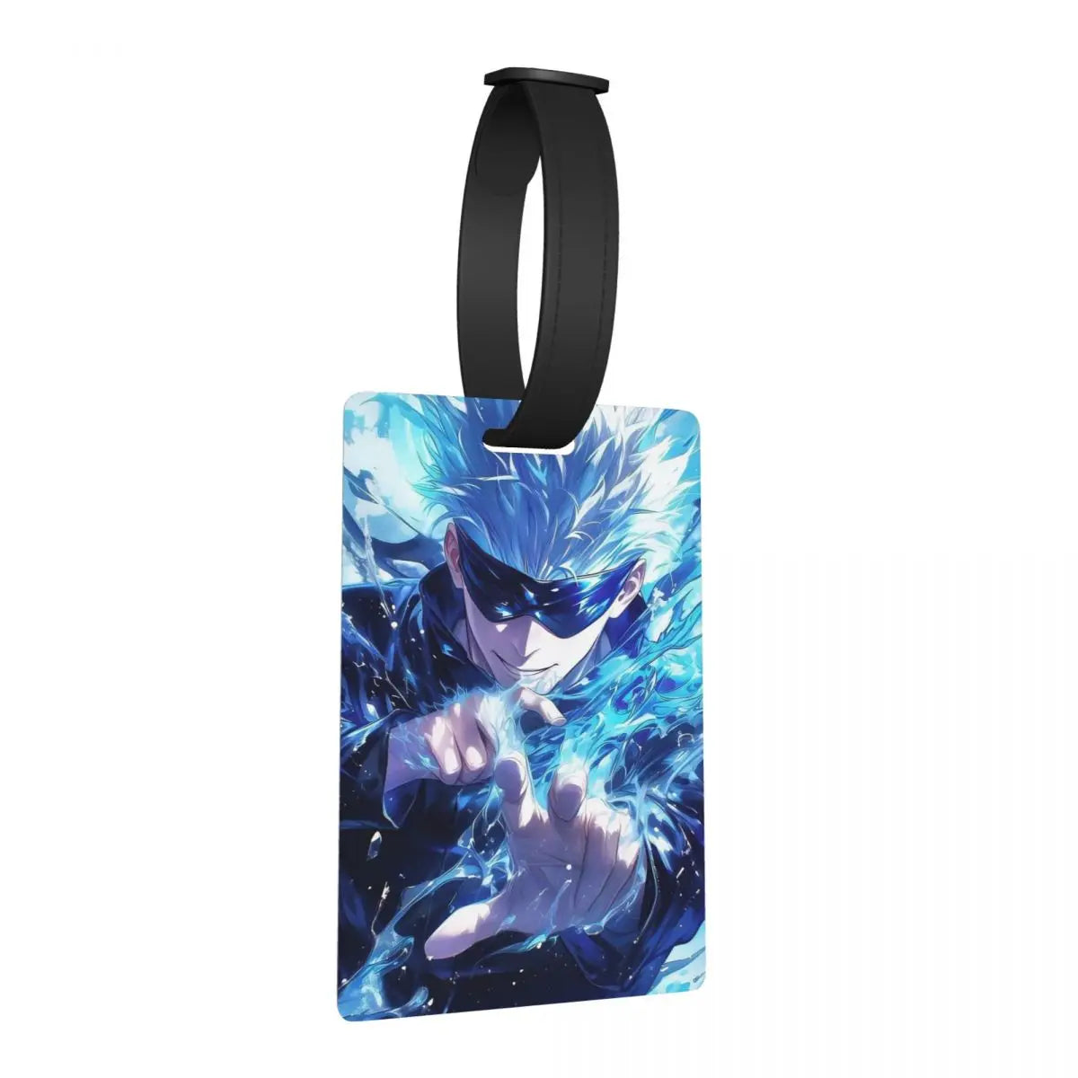 Jujutsu Kaisen Gojo Satoru Luggage Tags Suitcase Accessories Travel Baggage Boarding Tag Label Holder ID Name Address