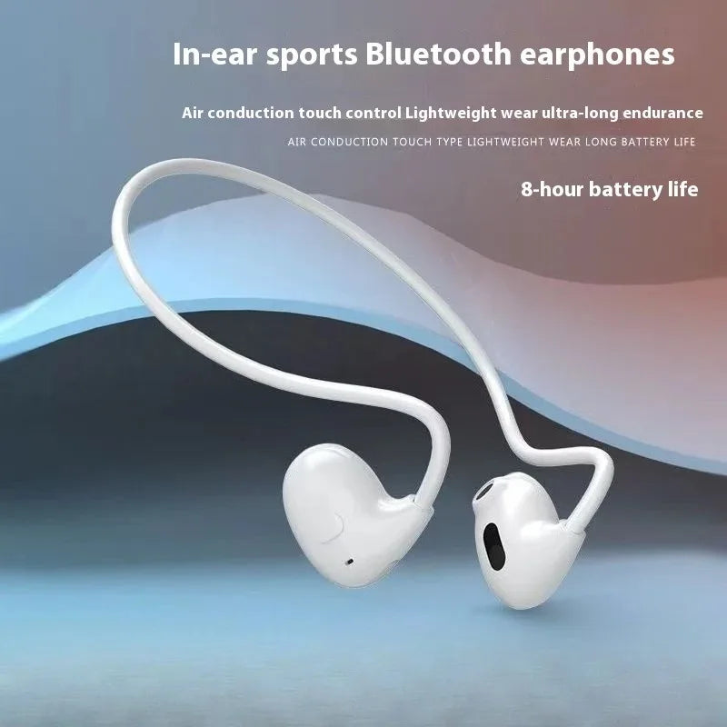 New Sport Bluetooth 5.3 Headphone Wireless Open Air Conduction Earphones Hifi Stereo Sound Sport Gaming Headset For Phone