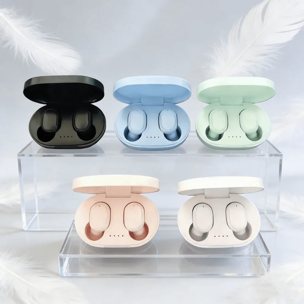 New True Wireless 5.3 In-Ear Couples Mini Headset HIFI Bass Stereo HD Calling Earphones Apply to smartphones