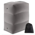 PVC Kids Flight Sleeping Footrest Pillow Resting  On Airplane Car Bus Pillow Inflatable Travel Foot rest Pillow Foot Pad