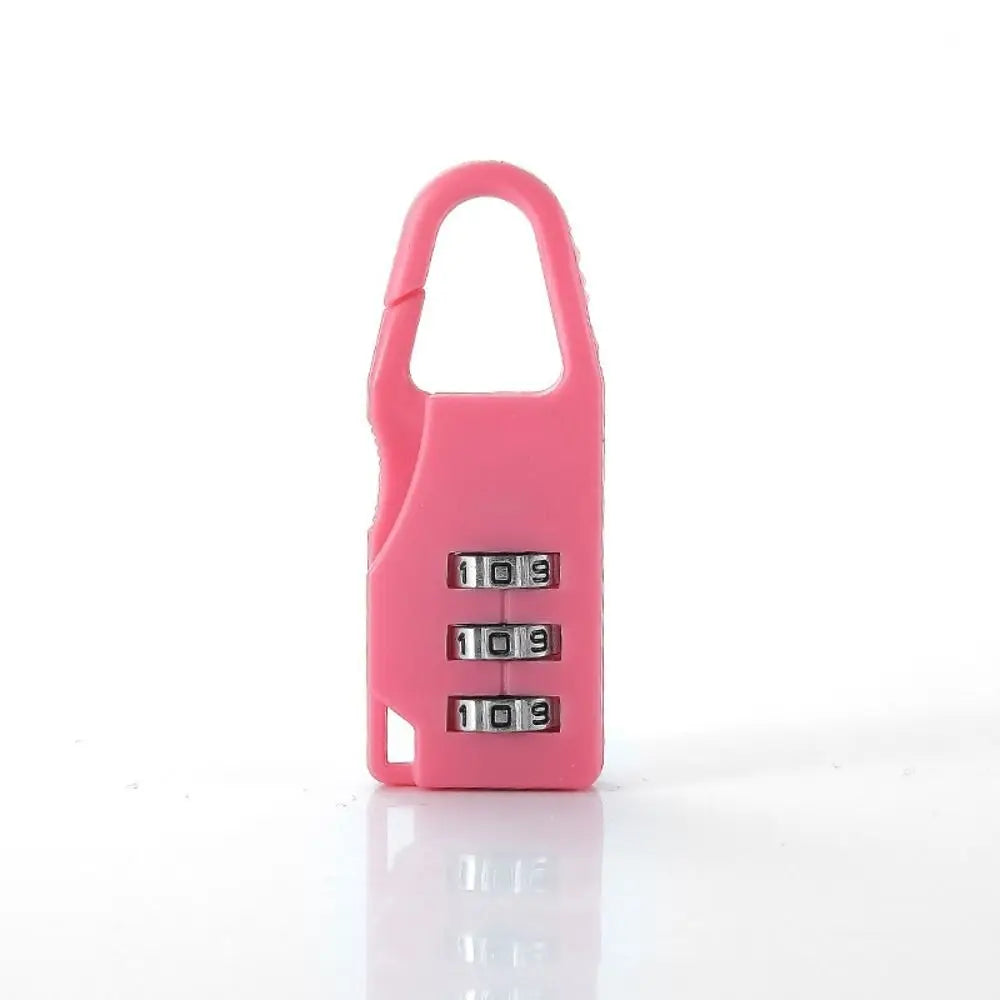 Digit Suitcase Combination Lock Anti-theft Plastic Backpack Combination Lock Safty Drawer Lock Bag Combination Padlock
