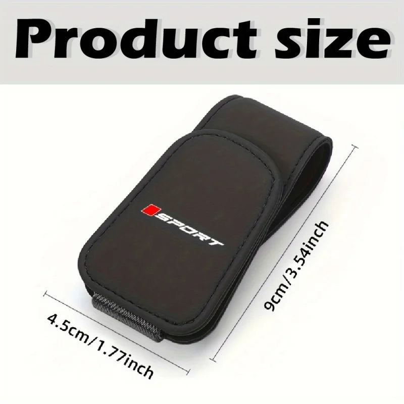 2pcs Multifunctional Auto Sun Visor Sunglasses Clip Car Mounted car accessories  interior tools Suitable for Tesla Toyota BYD