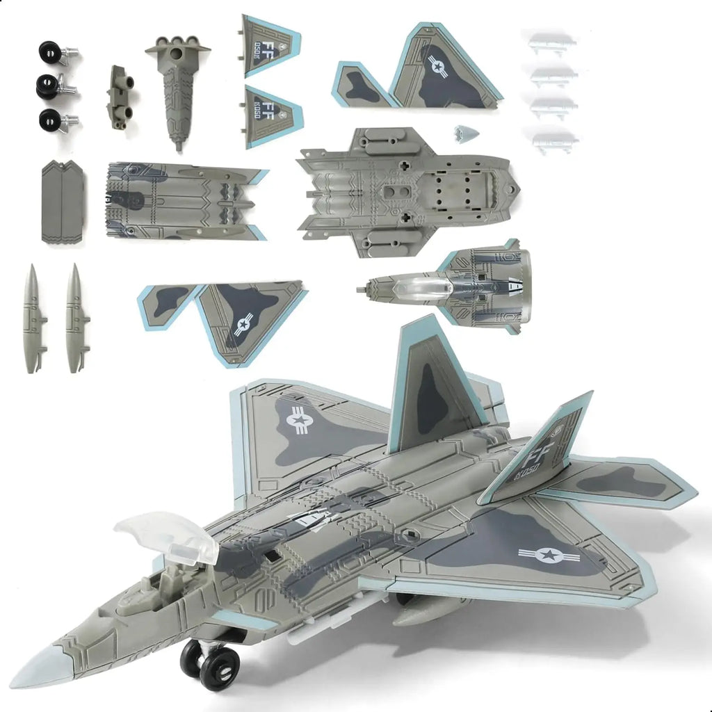 Creative Military Series Building Blocks F14 Su57 F22 M1070 Military Truck Helicopter Model Plane Toys for Boy Xmas Gift