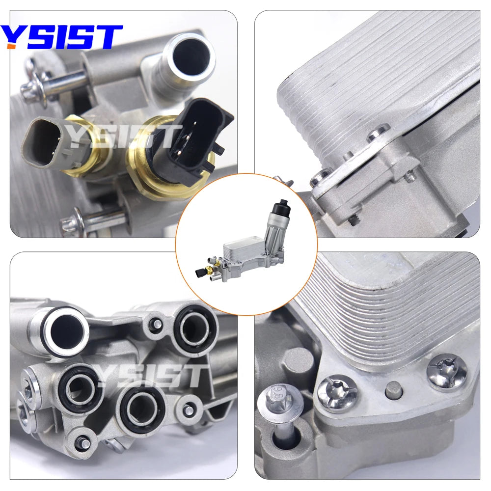68105583AF Oil Cooler For Jeep Grand Cherokee KL IV WK WK2 Dodge Journey Oil Radiator Heat Exchanger 3.6L 68105583AG 68105583AE