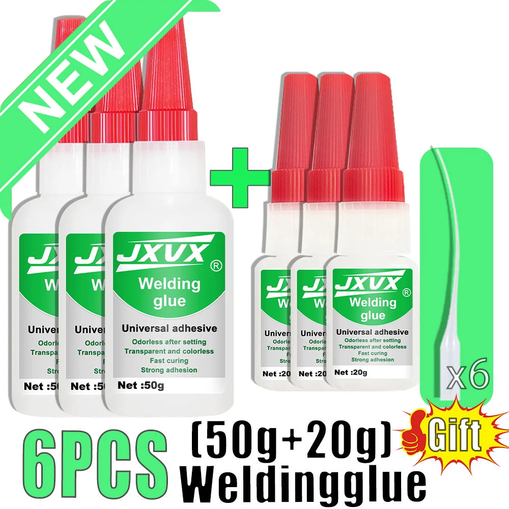 20/50ml Powerful Welding Adhesive Quick-Drying Universal Sealant Plastic Repair Sealant Tile Fixing Sealant Metal Welding Filler Multi-Purpose Adhesive