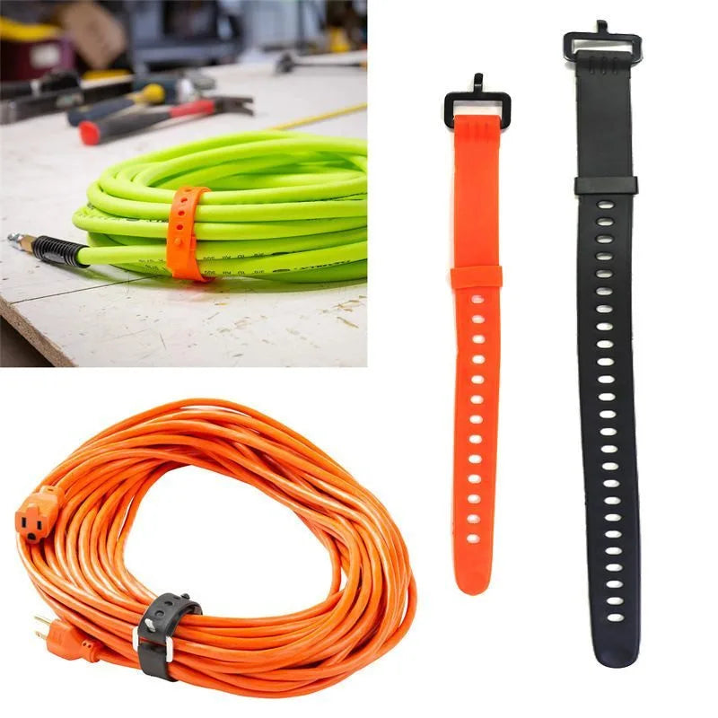 1PC Travel Tied Belt Durable Rubber Cargo Tie Down Luggage Lash Belt Strap Camping Hiking Cargo Storage Belt Buckle