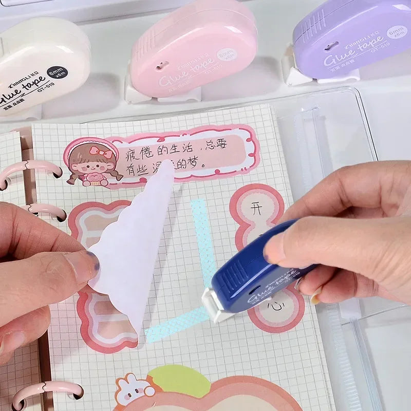 Double Sided Adhesive Dots Glue Tape - Perfect For Scrapbooking Collage Photo Journaling DIY Crafts School Stationery Supplies