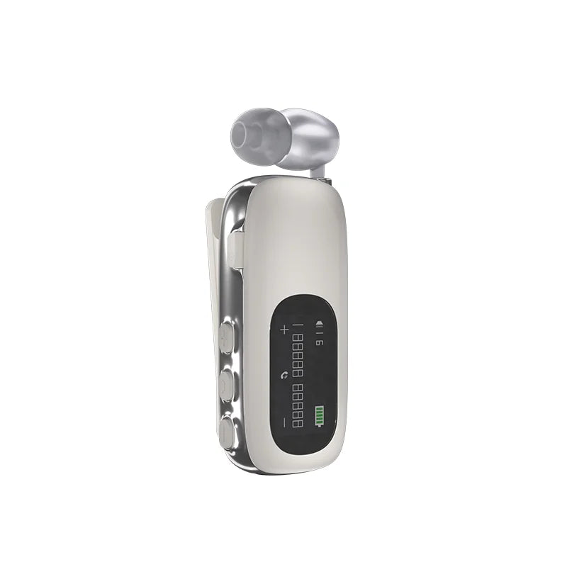 K75 Business Wired Bluetooth Earphones play for 20 hours, compatible with all Bluetooth devices, fast charging