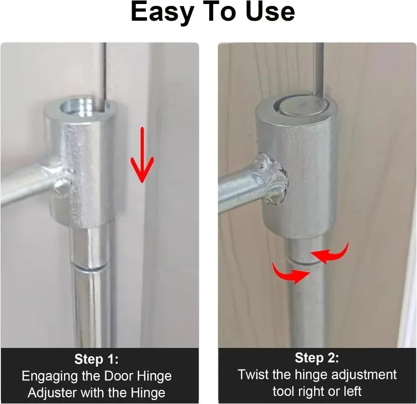 Double Head Hinge Gaps Adjusting Wrench Door Hinge Repair Spanner Labor-Saving Wrenches for Home Hinge Gaps Repair Hand Tools