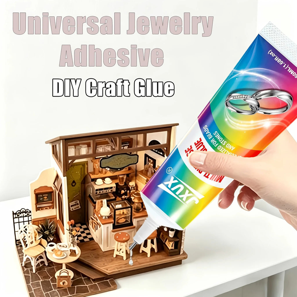 B7000 2907 Jewelry Craft Adhesive 50ml/1.68fl.oz (4 Pack) B-7000 Multi-Purpose Glue