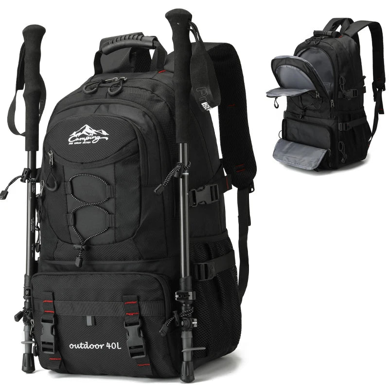 40L hiking backpack, lightweight camping bag, perfect for outdoor hiking and daily use