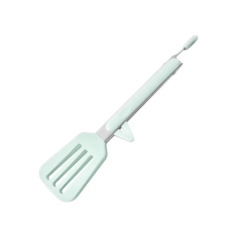 9" & 12" Silicone Food Tongs Set, Heat Resistant BBQ Clips for Steak Bread, Wholesale Available
