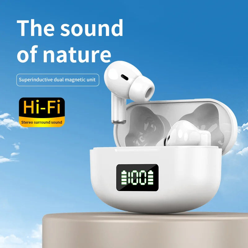 Wireless Earphones Earphones Bluetooth Wireless Deep-bass Bluetooth Earphones Enhance The Rhythm for Electronic and Hip-hop Fans