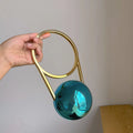 Metal Locomotive Spherical Bag Acrylic Bag Ring Handbag Creative Personality Handbag