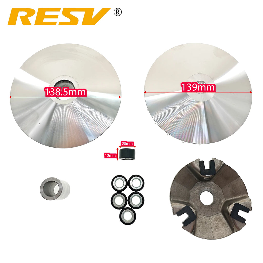 RESV for Yamaha NMAX125 NMAX150 NMAX155 XMAX125 MBK OCITO N-MAX NMAX XMAX TRICITY 125 155 Variator Drive Face Pulley Assy Roller