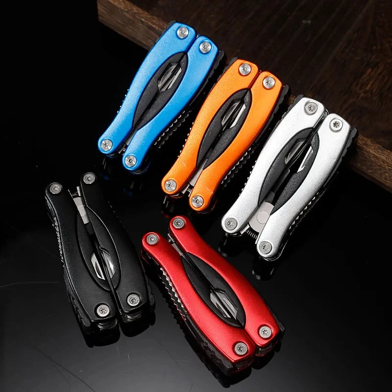 Mini Pocket Multitool Pliers Set, Multi Function Survival Tool for Camping Hiking, Gift for Men