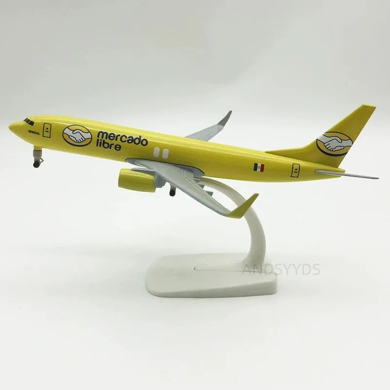 20cm Aircraft Model B737 Mexican mercado libre Airlines toys for children Alloy Metal Aviation adults fun Souvenir Plane Toy
