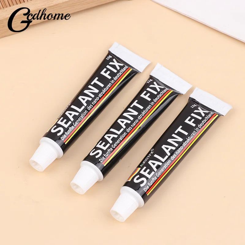 10Pcs 12g Glue Instant Strong Bond Marble Metal Glass Moistureproof Adhesive Tiles Fix Sealant Quick-drying Home Sealer