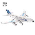 A380 Airplane Airbus RC Airplane Foam Toys 2.4G Glide Fixed Wing RTF Plane Outdoor Toys Drone Modle Easy Fly Children Gift