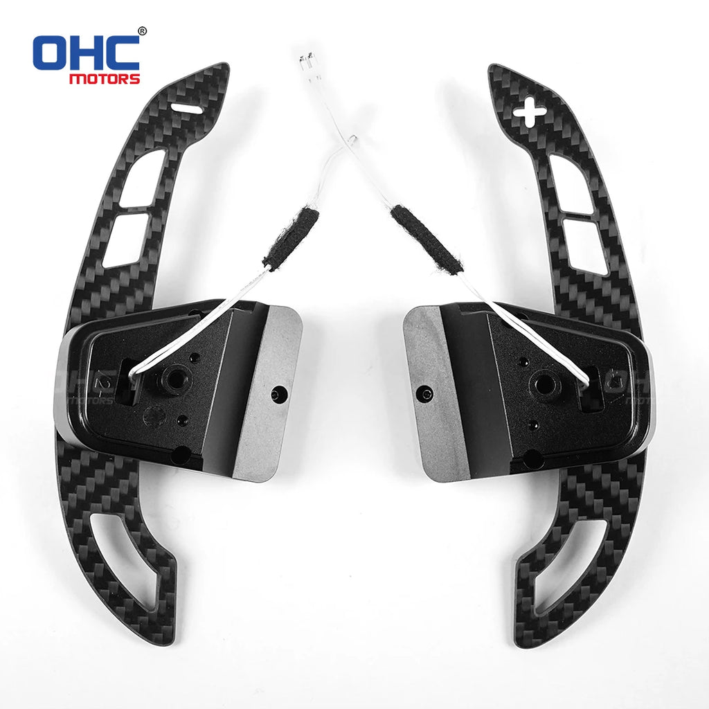OHC Carbon Fiber Magnetic Paddle Shifters For Volkswagen VW Golf 8 MK8 GTI R R line 2021 2022 2023 2024 2025
