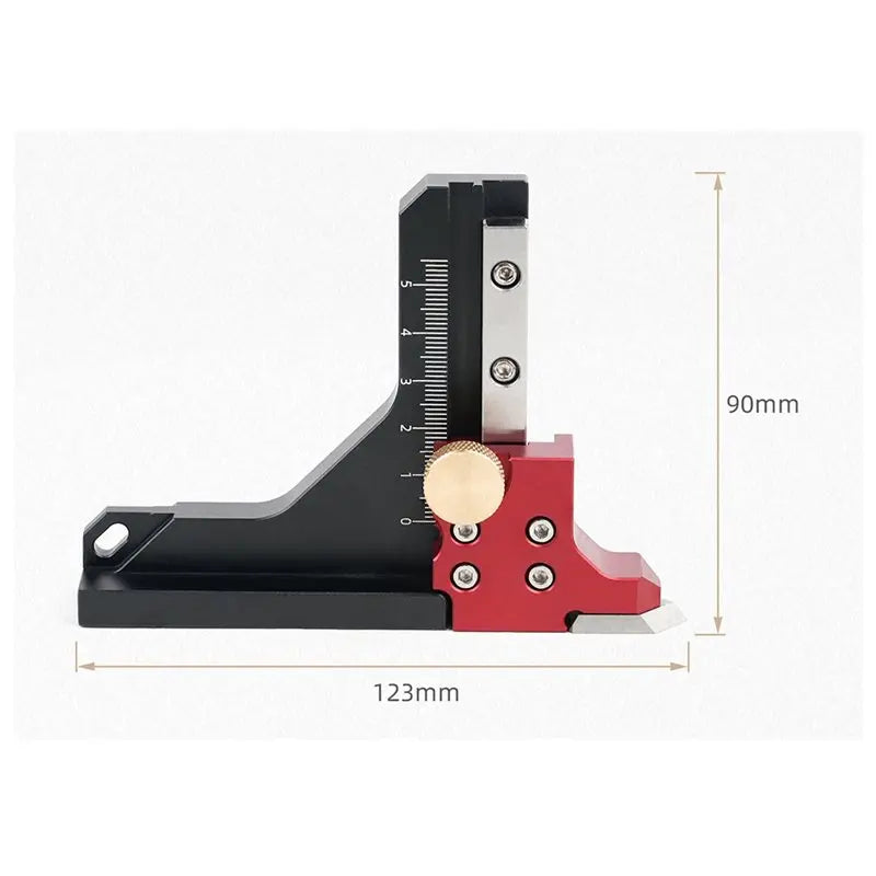 ABKO-Height Measurement And Drawing Line Gauge, Height Planning Measuring Instrument, Woodworking Tool, Saw Table