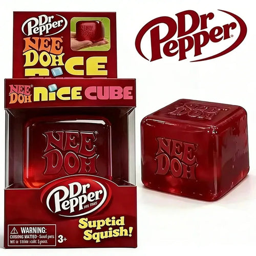 &New Needoh Nice Cube Sensory Stress Reliever Fidget Tool for Anxiety & Focus Desk Sensory Cube for Adults & Kids