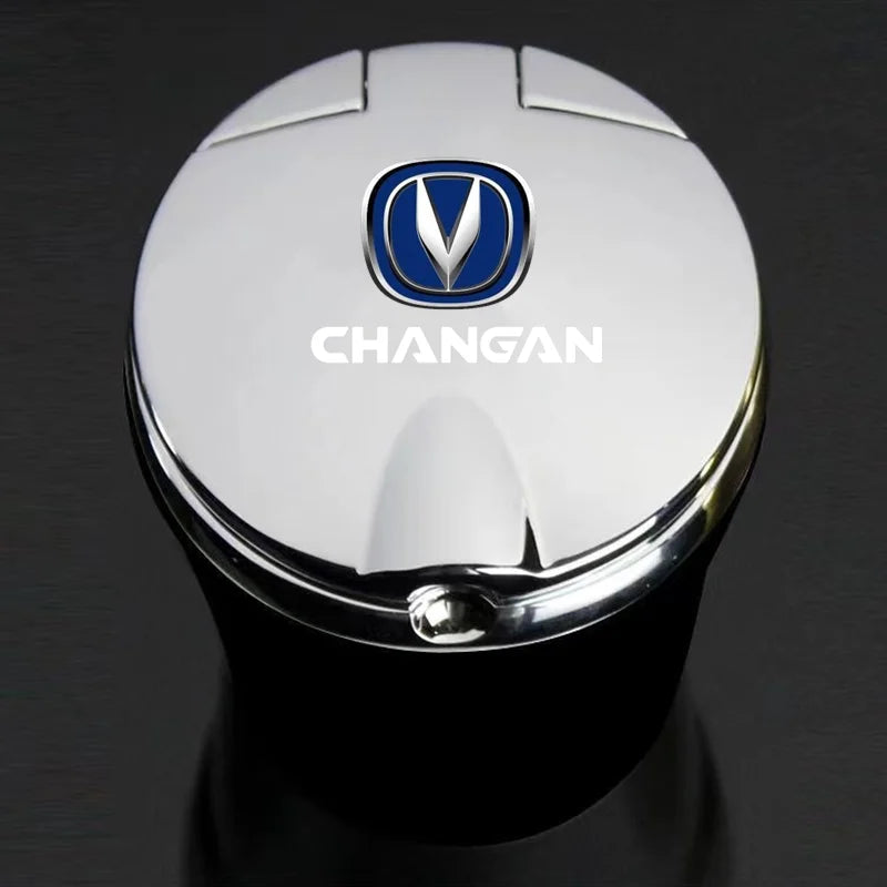 Portable car ashtray with LED light detachable car ashtray for changan CS75 PLUS CS95 CS35 alsvin CS15 CS55 Eado