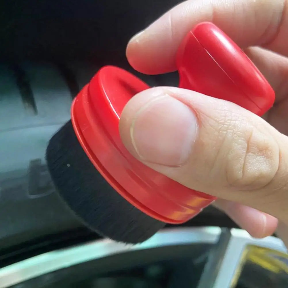 Detailing Brush For Car Tires Interior Wax Applicator  Dust Cleaner For Shine Larger Tires Car Accessories
