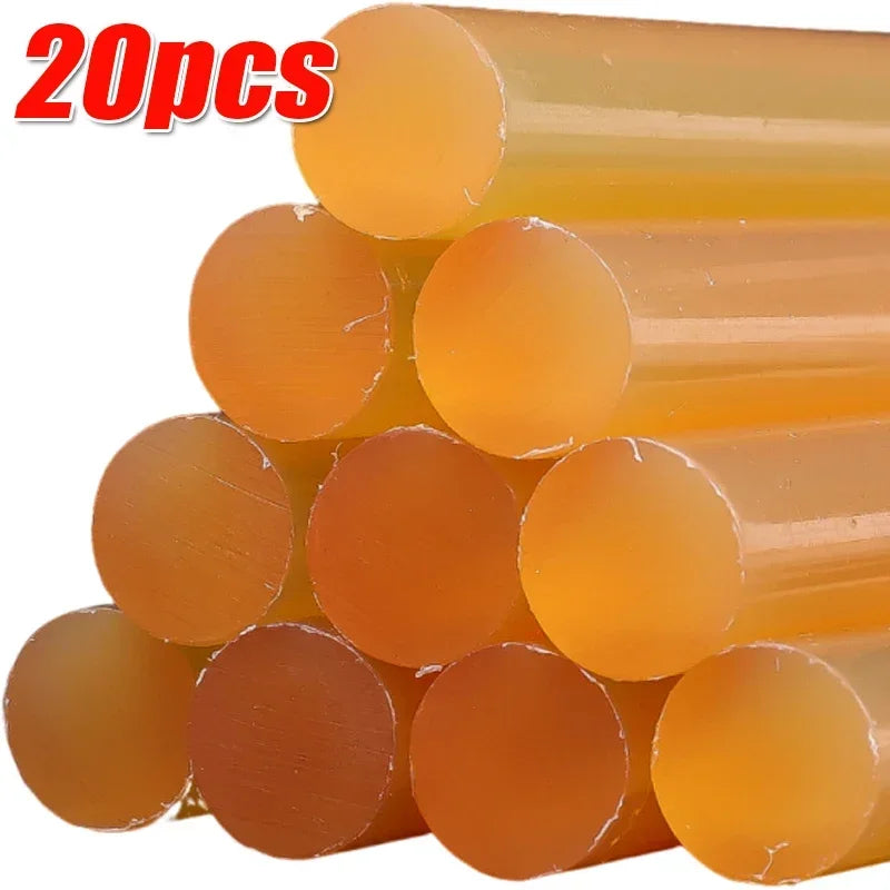 Car Hot Glue Stick Dent Repair Tool - Strong Adhesive Pull Tool Black Hot Glue Stick - Paintless Dent Removal Repair Strip Tools