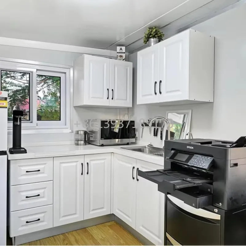 20FT Foldable Container Home with 2 Bedrooms Spacious Living Room & Modern Bathroom Stylish & Portable Tiny House for Adult