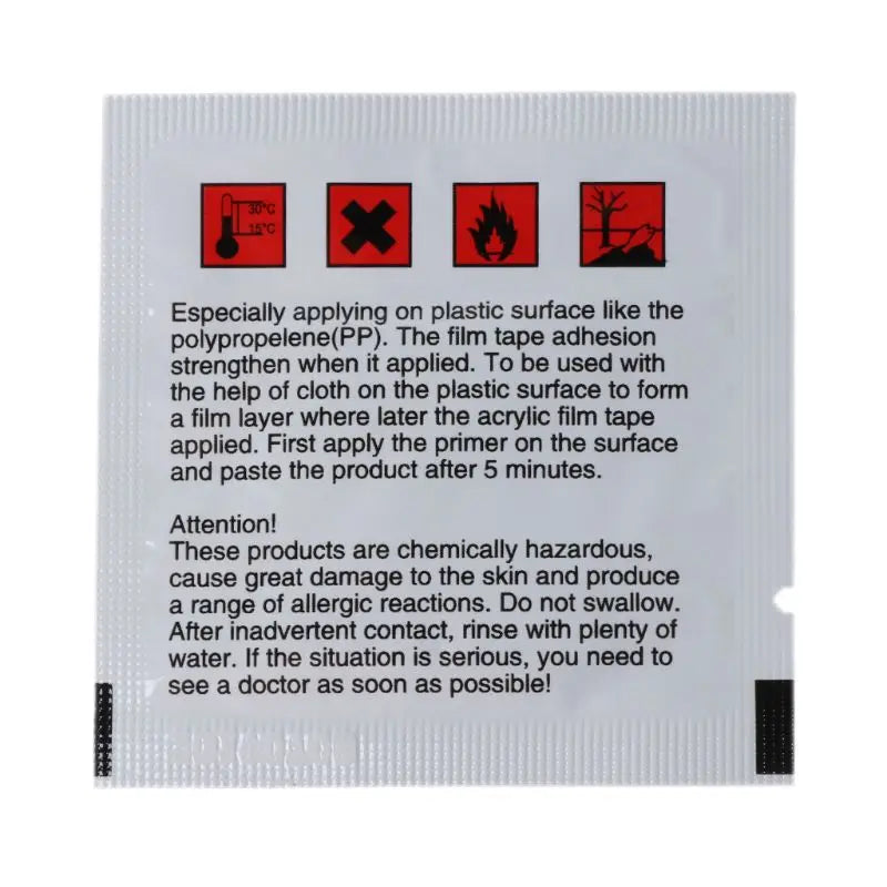 50 Pcs Automotive Adhesion Promoter Sponge Applicator Works with Double-sided Tape, Bonds to a Variety of Surfaces