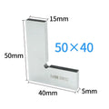 SHANHR 90 Degree Flat Edge Square Carpenter Square Angle Square L-shaped Carpenter's Ruler Marking Gauge Carpenter Tool