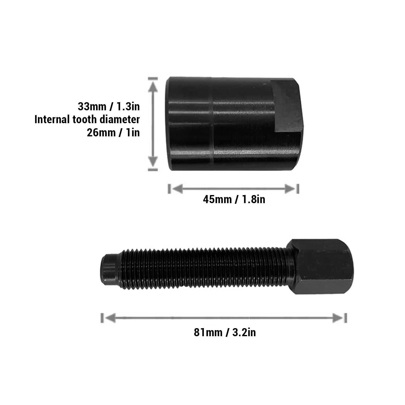 Motorcycle Flywheel Puller Tool M26x1.0 for Husaberg FE450 FE650 FE501 Magneto Stator Remover Magneto Flywheel Puller Tool