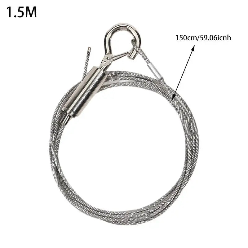 0.5-1.5m Travel Laundry Rope Portable Clothesline Cord Indoor Outdoor Camping Travel Courtyard Multipurpose Adjustable Lanyards