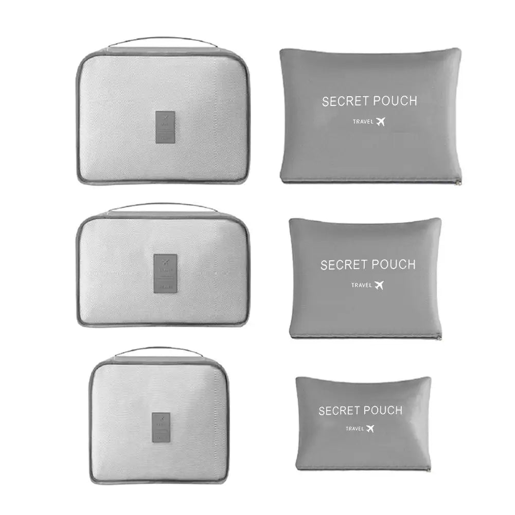 Travel Organizer Storage Bags Suitcase Packing Cubes Cases Portable Wardrobe Luggage Clothes Shoe Pouch Fold Dropshipping