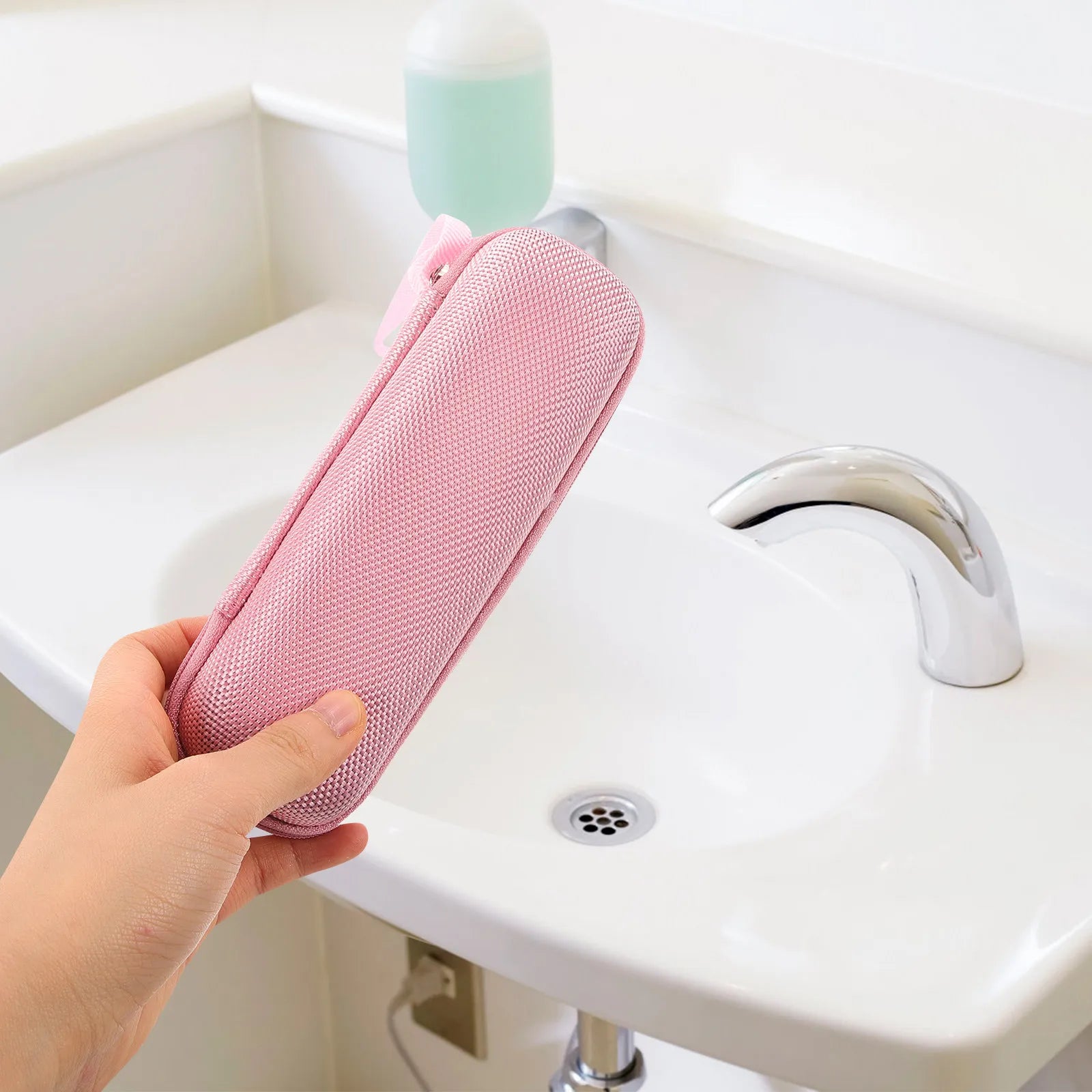 Electric Toothbrush Case Sturdy Travel Toothbrush Holder Portable Protective Storage Box Lightweight Dustproof Bag for Travel