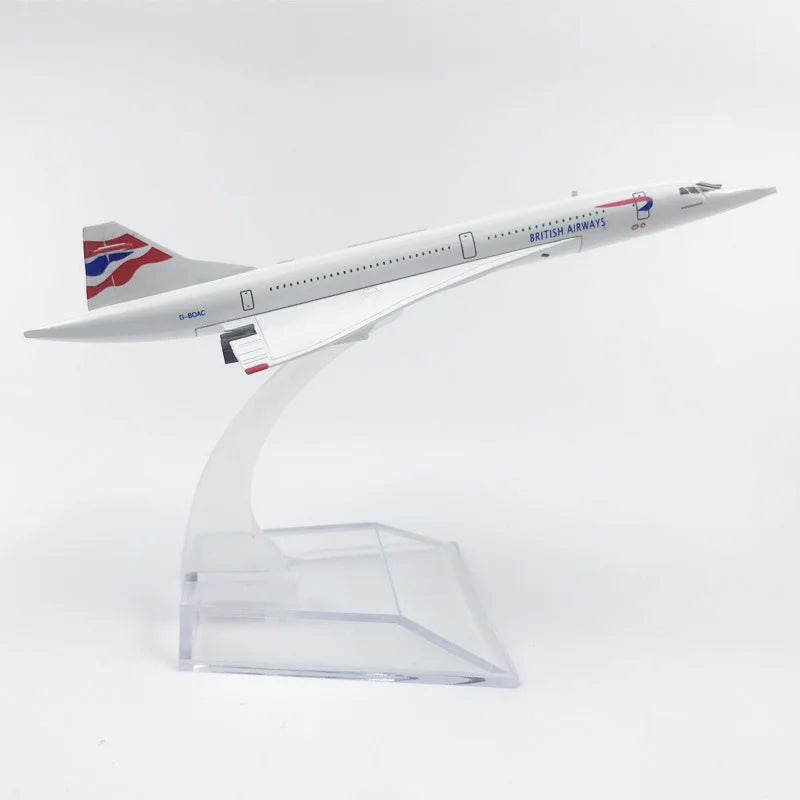 16CM Scale Airplanes British Airways a380 Plane Model ONE Worid b777 b747 Aircraft Diecast Miniature Authentic Souvenir Plane