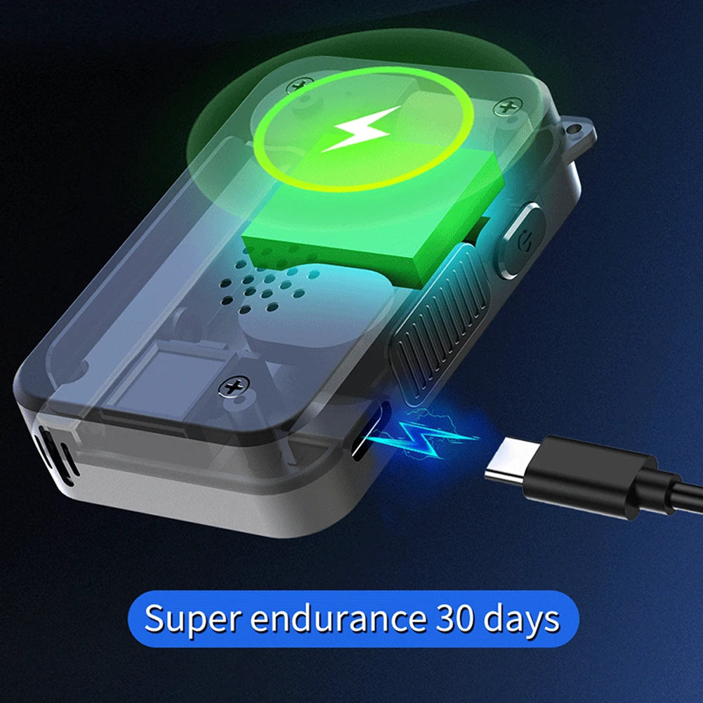 Electrochemical Alcohol Tester IPS Display Blowing Drunk Driving Alcohol Tester Portable Alcohol Meter for Outdoors Expressway