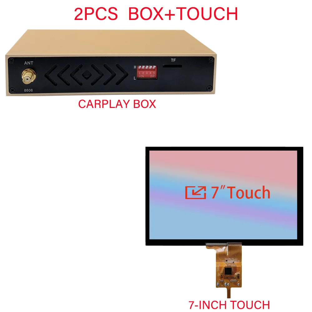 Wireless Apple Carplay Android Auto Module Car AI Box For Volvo XC60 XC70 S60 S80 V60 V70 V40 With Touchscreen Extension