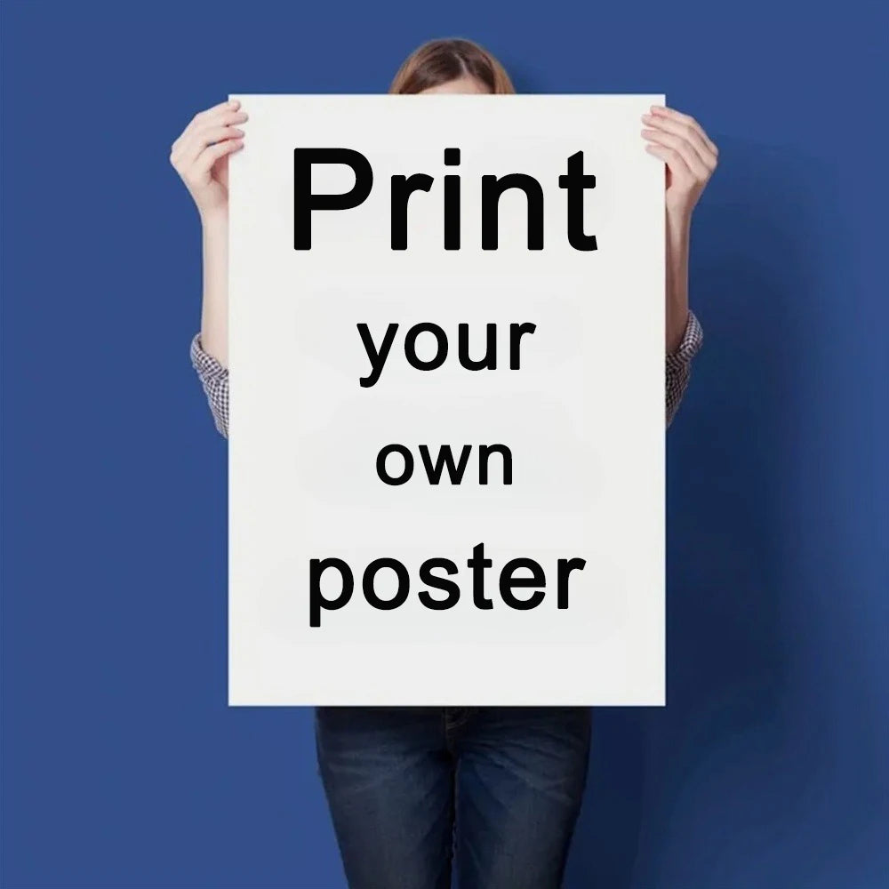 Personalized custom sketch style canvas printing poster portrait photo art printing home decoration gift frameless