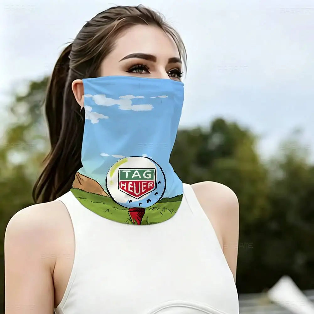 Fashion G-Golf Brand M-Malbon Warm windproof multifunctional face mask breathable neck gaiter for outdoor travel and adventures