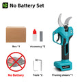 NEWBENY 65MM Cordless Electric Pruning Shears 2 Gears Handheld Scissors Tree Branches Cutting Power Tools For Makita Battery Pin
