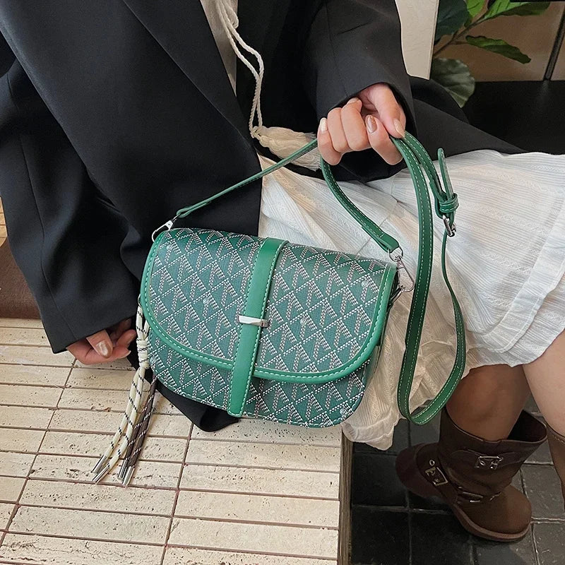 Unique Leisure Diaper Bag Crossbody Shoulder Bag Women Handbag Tote Large Capacity Luxury Brand Letter Logo