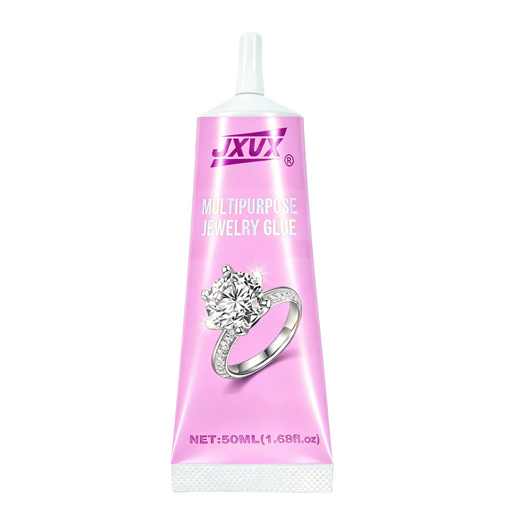 Jewelry Glue B7000 Production and Restoration-for bonding gem Pearls Earrings Rings Rhinestones Strong Waterproof Clear Adhesive 50ML（1.68fl oz）