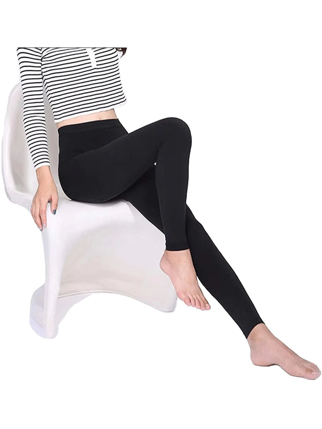 Medical Compression Pantyhose 15-20 MmHg Graduated Support Stockings for Nurses Shin Splints Flight Travel Varicose Veins