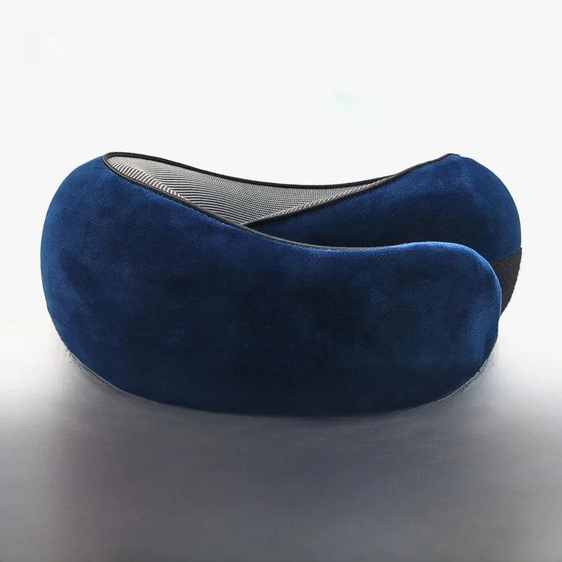 Memory Foam Neck Pillow Portable Travel Pillow Adjustable U-Shaped Pillow for Air Travel Nap Supportive Neck And Shoulder Relief
