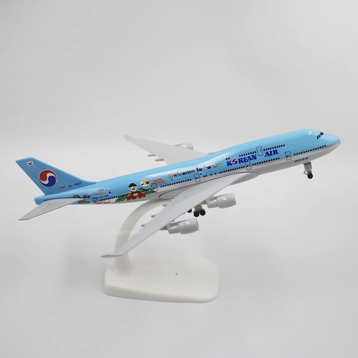 1/400 Scale 20CM Diecast Alloy Antonov An-225 "Mriya" A380 330 747 777 Airplane Model For Gift Collection