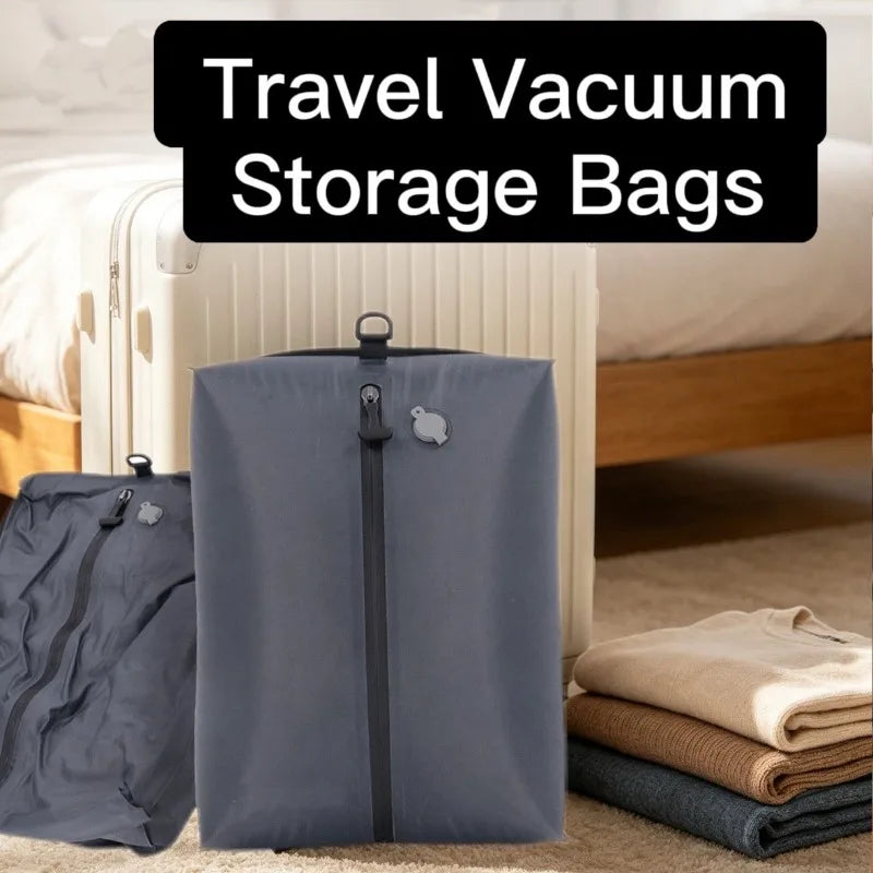 17L Travel Outdoor Vacuum Compression Bag Hiking Luggage Clothes Storage Bags Sealed Waterproof Dustproof Clothing Organizer