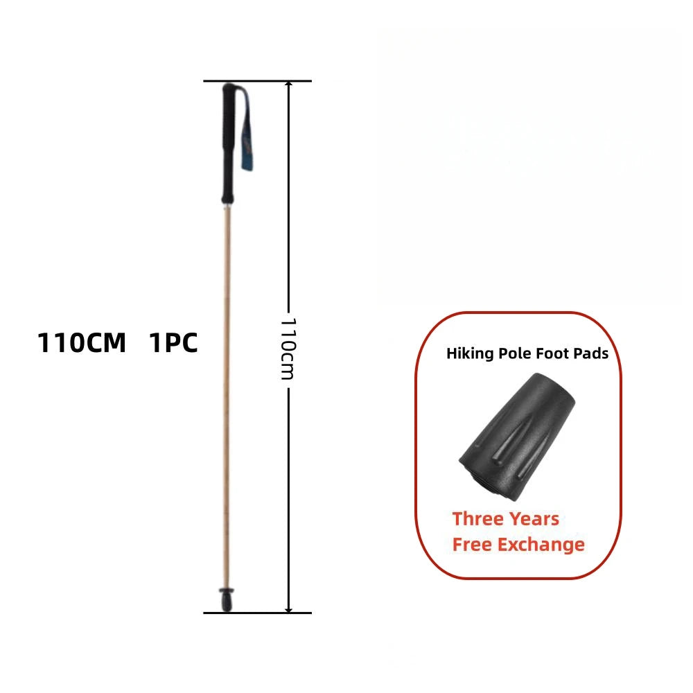 110g Ultra Light Weight Hiking Sticks Retractable Trekking Poles Folding Carbon Fiber Hiking Poles Walking Sticks Trekking Stick