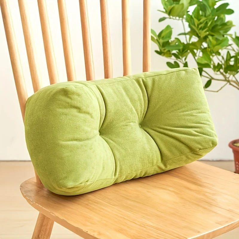 Thickened Lumbar Support Pillow Space Themed Chenille Polyester Filling Multi-Functional Office Chair Home Decor Back Cushion